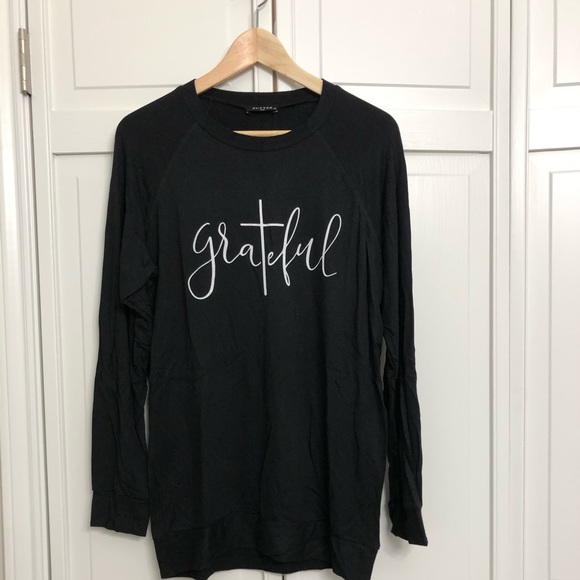 1 Small LEFT!! Grateful Graphic L/S French Terry T - Picture 3 of 8